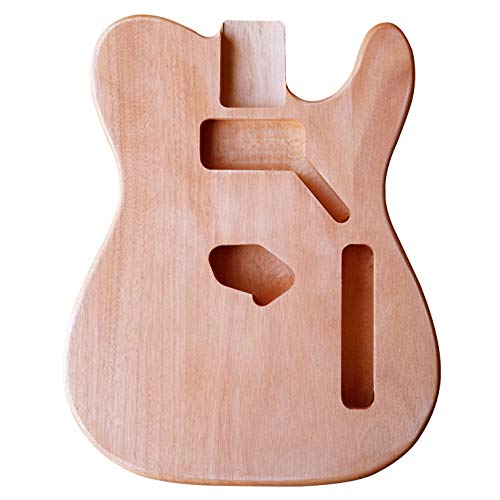 BexGears Unfinished Electric Guitar Body Okoume Wood Made