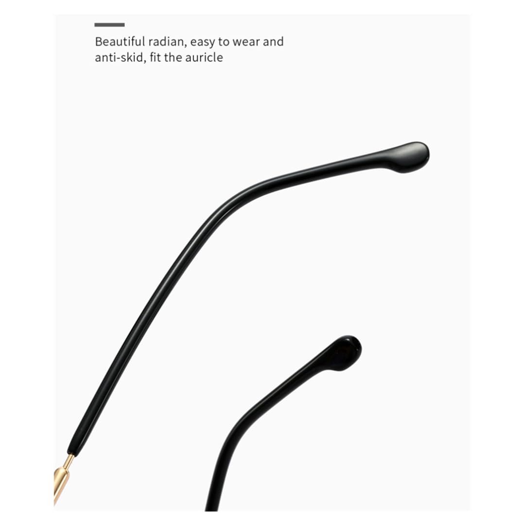 Damskie okulary anty-niebieskie oprawki, modne okulary ze stopu