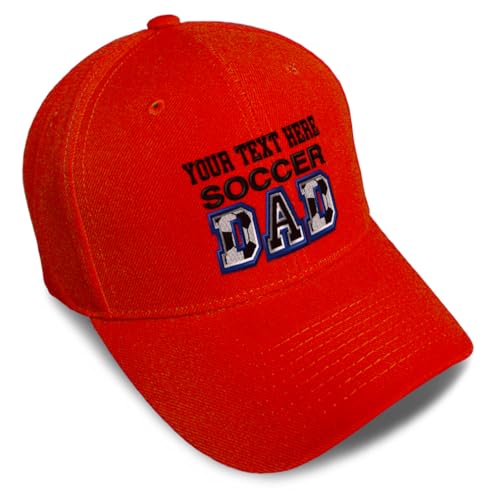 Image of Custom Baseball Caps for Men & Women Embroidered Soccer Dad B Embroidery Ladies & Men Baseball Hats Acrylic
