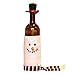 ZOYLINK ZOYLINK Coperchio della bottiglia di vino di Natale Santa Snowman Elk Simpatico portabottiglie Borsa di Natale Decorazioni natalizie