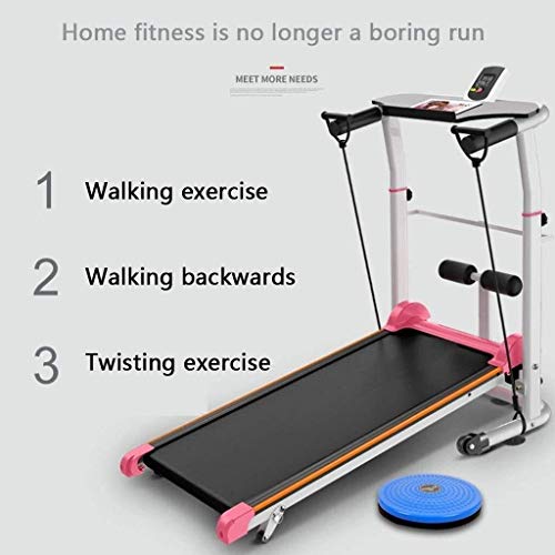 Caminadora mecánica pequeña plegable para fitness miniatura 3