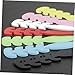VALICLUD 15pcs Adjustable Silicone Mask Rope Extension Buckles for Ear Protection Compatible with All Ear Band Masks Durable Non Slip Design Random Colors Random Color