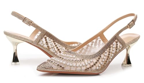 Image of VenusCelia Women's Charming Lady Slingback Pump Shoe