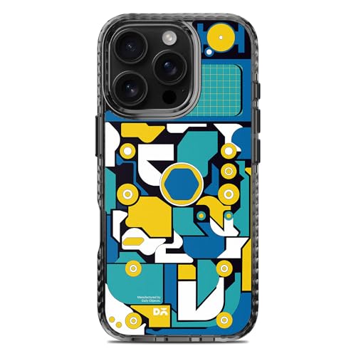 Image of DailyObjects Case for iPhone 16 Pro Compatible with Mag-Safe Wireless Charging, Stride 2.0 Calculator Slim Shockproof Back Cover with Inner Magnetic Ring
