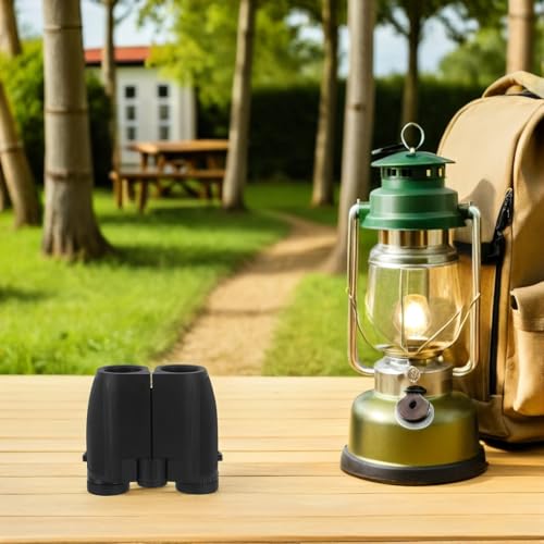 Binoculares compactos 10x25 para senderismo y camping miniatura 5