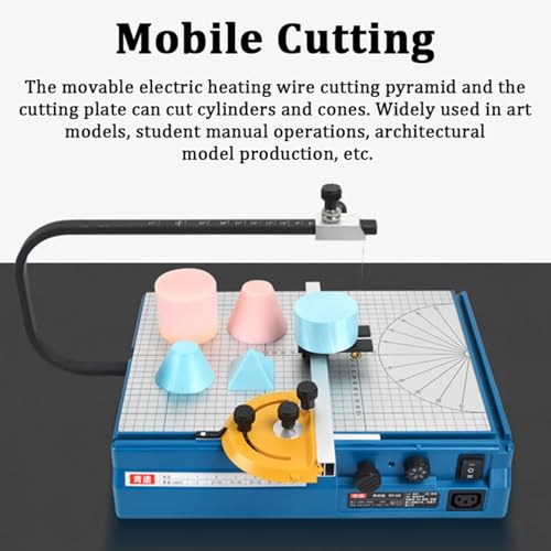 Table de coupe de mousse à fil chaud électrique pour polystyrène avec règle mobile