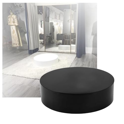 Socle rond noir pour décoration d'événement et table de mariage chic