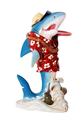Estatua Sharky Butler Decorativa Costera Playa miniatura 4