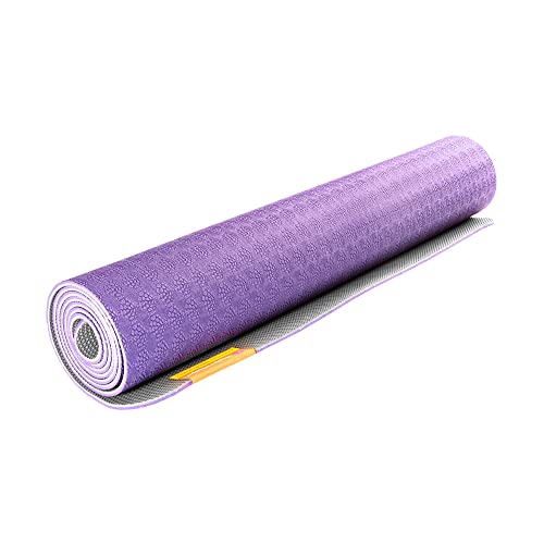 Image of Hugger Mugger Earth Elements 5 mm Yoga Mat - Grippy Texture, Reversible, Cushion, Non-toxic Biodegradeable Material, Lightweight