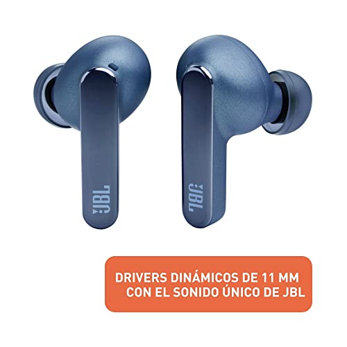 Jbl Live Pro 2: 40 Hours Of Playtime, True Adaptive Noise Cancelling, Smart Ambient, And Beamforming Mics (Blue), Small #TOP3