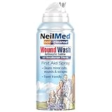 NeilMed Neilcleanse Wound Wash Antiseptic Sterile Saline, 75 mL