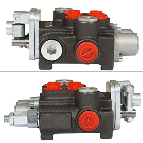 Timunr 2 Spool 11 GPM Hydraulic Directional Control Valve, 3600 PSI