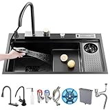 Spacieux et facile à nettoyer : mesurant 22 cm de profondeur, cet évier de cuisine généreux est conçu pour contenir vos ustensiles de cuisine sans effort. Fabriqué à partir de matériaux résistants aux rayures et aux taches, il dispose de coins arrondis pour un look élégant et moderne. Profitez d'un entretien facile : un simple nettoyage rapide garde votre évier impeccable et prêt à l'emploi.