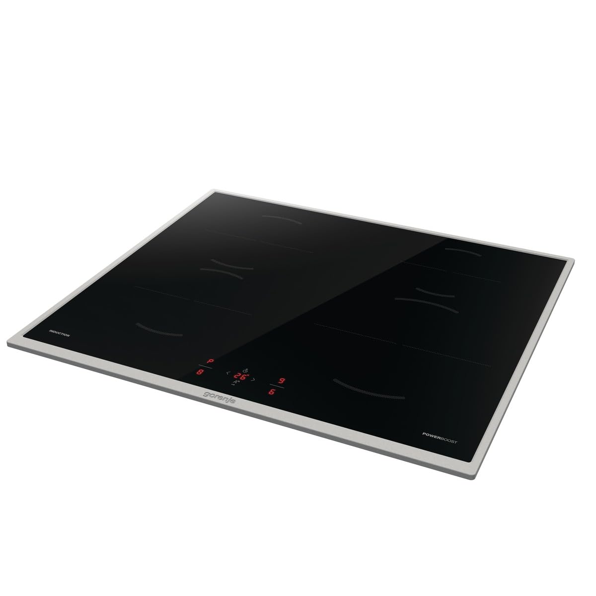 Gorenje OptiBake Black Set 5 Herd-Set mit Induktionskochfeld 77L AquaClean ExtraSteam AirFry PizzaMode 300°C PerfectGrill Teleskopauszüge schwarz