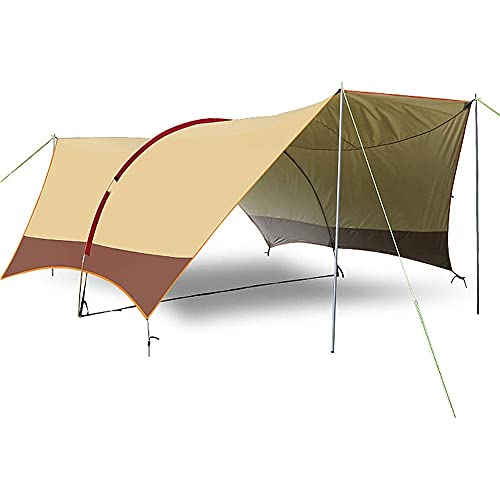 BNHHB Carpa del Toldo del Coche Refugio Solar, Impermeable Tienda De CampañA con Dosel Actividades Al Aire Libre Tienda De CampañA En La Azotea para Acampar Toldo De Tienda De Viaje AutóNomo