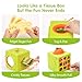 hahaland Baby Tissue Box Toy - Silicone Baby Toys 6-12 Months Montessori Toys for 6 Month Old, 6-in-1 Soft Busy Activity Cube with Scarves, Crinkle, Textures, Mirror, Sensory Popper, Stocking Stuffers