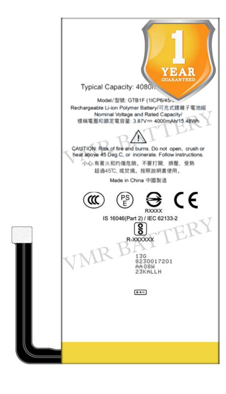 Image of Original GTB1F Battery Compatible for Google Pixel 5 - (4080mAh) - 1 Year Warranty