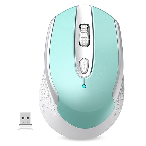 RaceGT Wireless Mouse for Laptop, Computer Mouse USB Mouse 2.4ghz Cordless Mouse 3 Adjustable DPI Silent Wireless Mouse Mini Small Mouse for PC Mac Chromebook MacBook