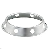 Winco Zinc Plated Wok Ring Stand, 8-Inch,Steel,Medium
