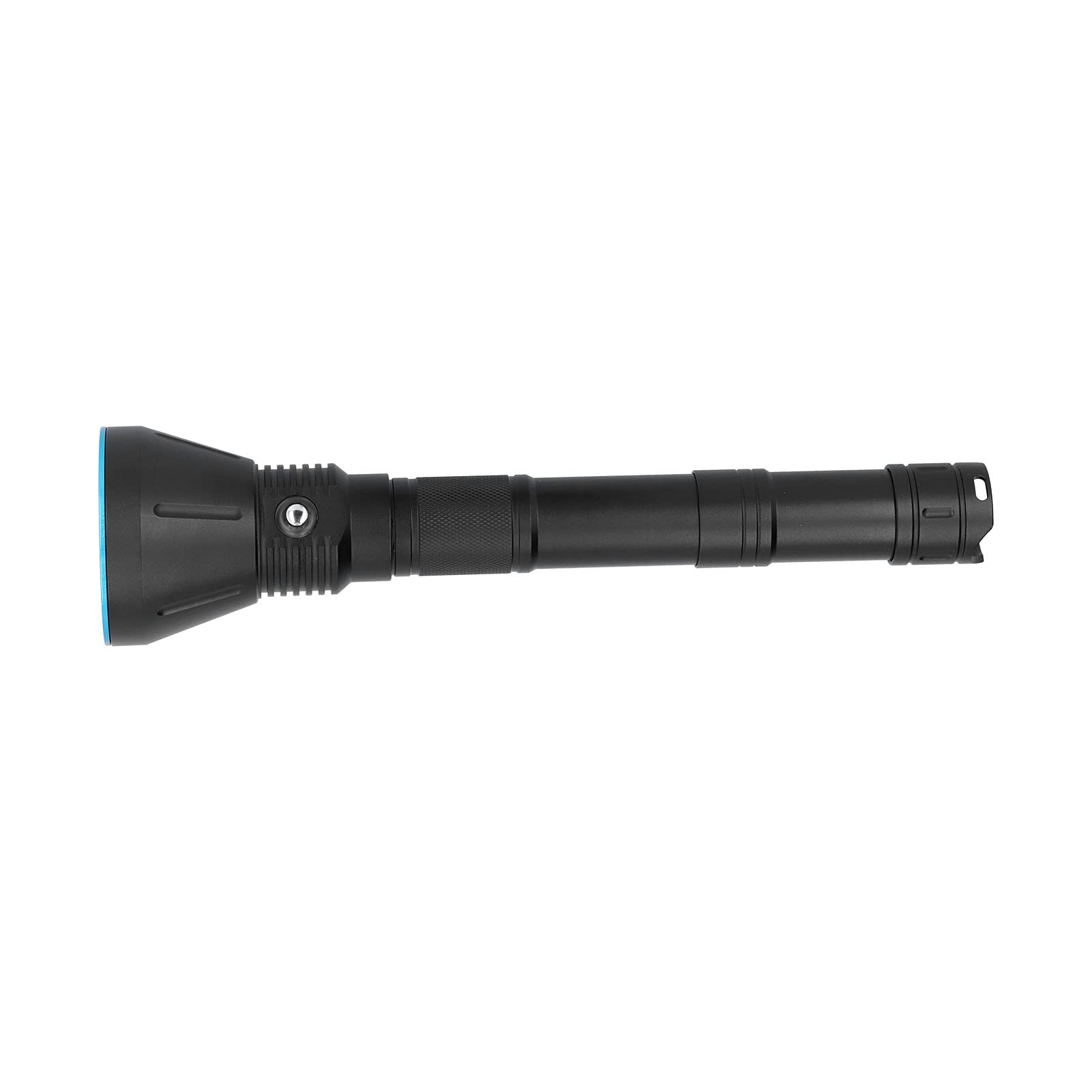 Lampe de Poche 15 000 Lm, Lampe de Poche à Lumière Forte 15 000 Lm, Torche de Plongée Professionnelle pour la Pêche Sous-marine à 150 M en Alliage d'aluminium, Lanternes de