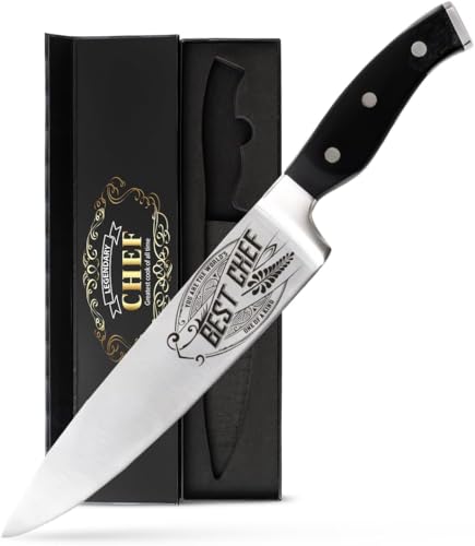 Cadeaux de cuisine pour homme - Cadeaux uniques pour chef - Cadeaux de cuisine pour lui - Cadeaux de pendaison de crémaillère pour homme - Coffret cadeau de...