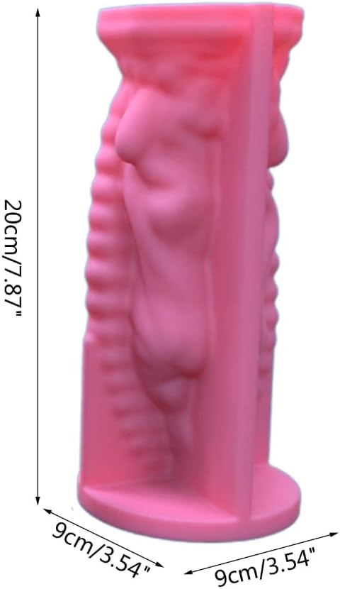 Silicone Mold, 3D Soap Moulds Virgin Mary Fondant Cake Decorating Baking Tools Sculpture Aromatherapy Candle Silicone Mold DIY Tool