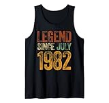Photo Gallery 40th birthday shirt july born 40 years legend since 1982 canotta Photo Gallery 40th birthday shirt july born 40 years legend since 1982 canotta