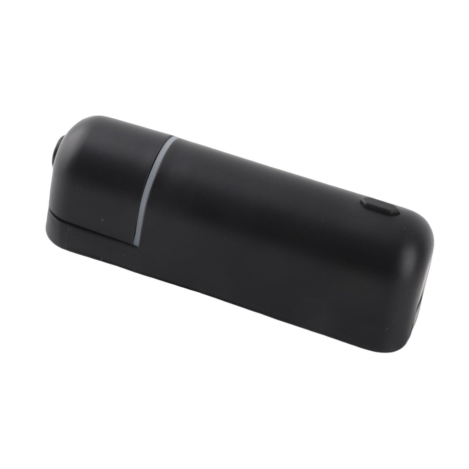 AMONIDA Diffusore Portatile per Auto con 6 Oli Aromaterapici Ricaricabile con Rilevamento del Movimento per Uso Automobilistico Vetro PP Resistente (BLACK)