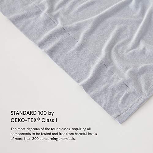 Tuft & Needle Jersey Sheet Set, Extra Soft Cotton And Tencel Lyocell - Twin Xl - Fog #TOP1