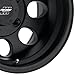 Pro Comp Alloys PXA69 16X8 5X4.5 F-BLK -12MM - PXA7069-6865