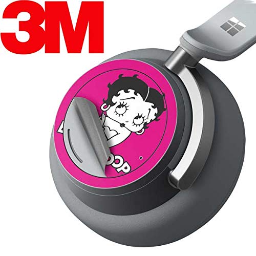 Skinit Decal Audio Skin Compatible with Surface Headphones - Officially Licensed Betty Boop Betty Boop Pink Background Design