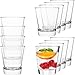 Produktbild GIESSLE® 12x 300ml große Trinkgläser [schlicht und hochwertig] stapelbar Wasserglas Saftglas Set