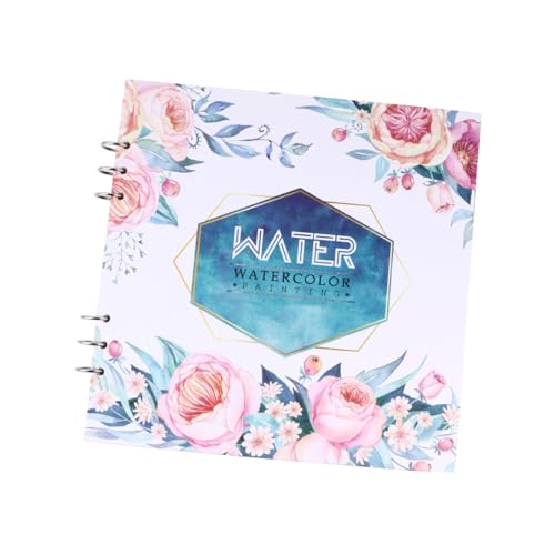 Carnet de peinture aquarelle perforé avec ouverture totale à plat