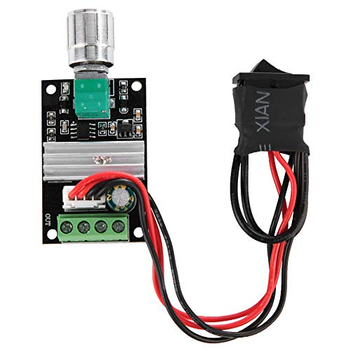 Contrôleur de Vitesse de Moteur DC Controller 6-28V 3A PWM Régulateur de Vitesse du Moteur...