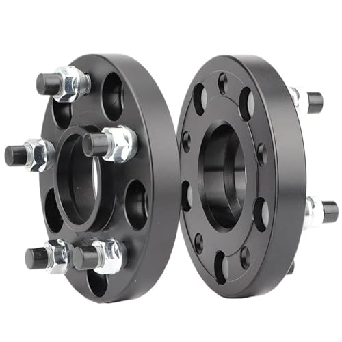 Entretoises de roue 2 pièces aluminium 7075 entraxe 5x114.3 mm alésage 60.1 mm visserie M12x1.5