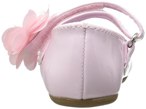 image for Baby Deer Girls' Mary Jane Skimmer First Walker Shoe, Pink, 3 M US Tod