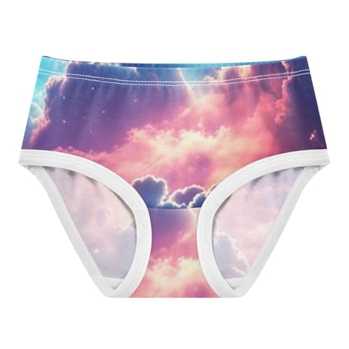 Fantasy Cosmic Nebula Sky Colors Toddler Underwear Custom 2t Cotton Cute Panties Girl Animal Undies Kids Briefs - Main Image