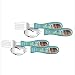 Zak Designs Moana Easy Grip Flatware Fork And Spoon Utensil Set – Perfect for Toddler Hands With Fun Characters, Contoured Handles And Textured Grips (2 Pack), Moana 2pk