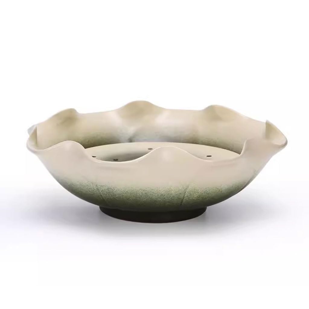 Blat taca na kawę kreatywna retro ceramiczna taca na herbatę salon taca biurowa okrągła taca suchy stół do parzenia kawy zestaw do herbaty Kung Fu pulpit taca na herbatę