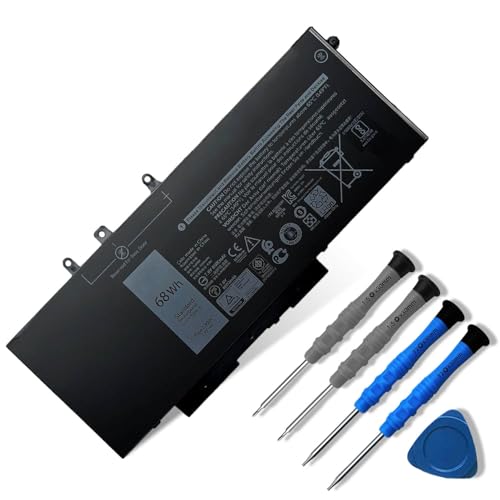 Green Cell Batterie 6000mAh 7.6V Pour Dell Latitude 5280 5290 5480 5490 Precision 3520 3530