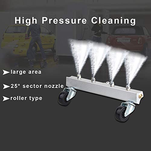 LadyRosian Undercarriage Pressure Washer - Car Wash Cleaner, Under Car Wash - 13 Inch 4000 PSI (Only Undercarriage Cleaner)