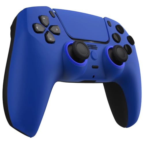 Image of Custom Controllerzz Custom Wireless Controller Compatible with PS5 - Multiple Designs Available (Blue)