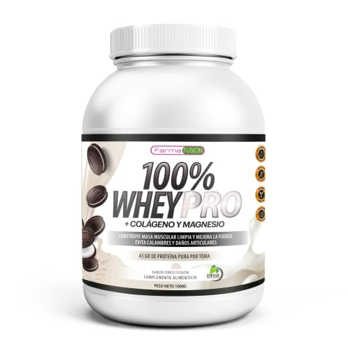 100 whey protein con colágeno y magnesio