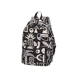Mochila Farm Xodó Lenço Tropicano Cor Preta
