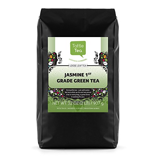 Tattle Tea Jasmine 1st Grade Green Tea, 2 Pound