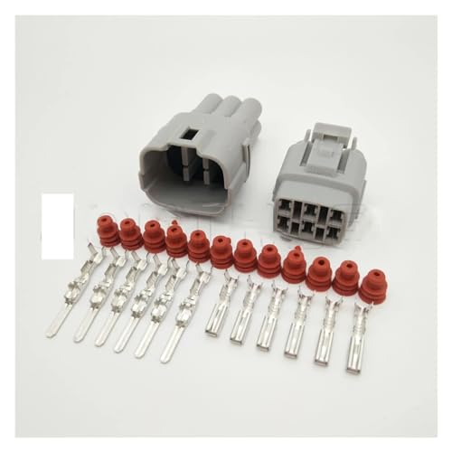 Connecteur 6187-6561 mâle femelle MT090 6 broches étanche pour faisceau capteur de voiture