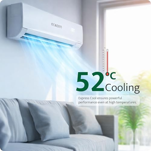 Image of Ecozen Smart Air Conditioner - 1.5 Ton Inverter AC with Intelligent Cooling and Smartphone App Control (Classic) - IDU-WSAC18310XE52VMA, ODU-WSAC18310XE52VMA