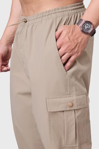 Image of FUAARK Men Comfort Loose /Oversize Fit Cargos Trousers Track Pants