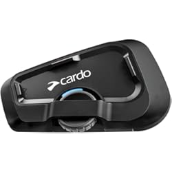 Intercomunicador Moto Grupo Cardo FREECOM 2X para Motocicleta 2 Vías Bluetooth Sistema intercomunicador, Negro, Individual
