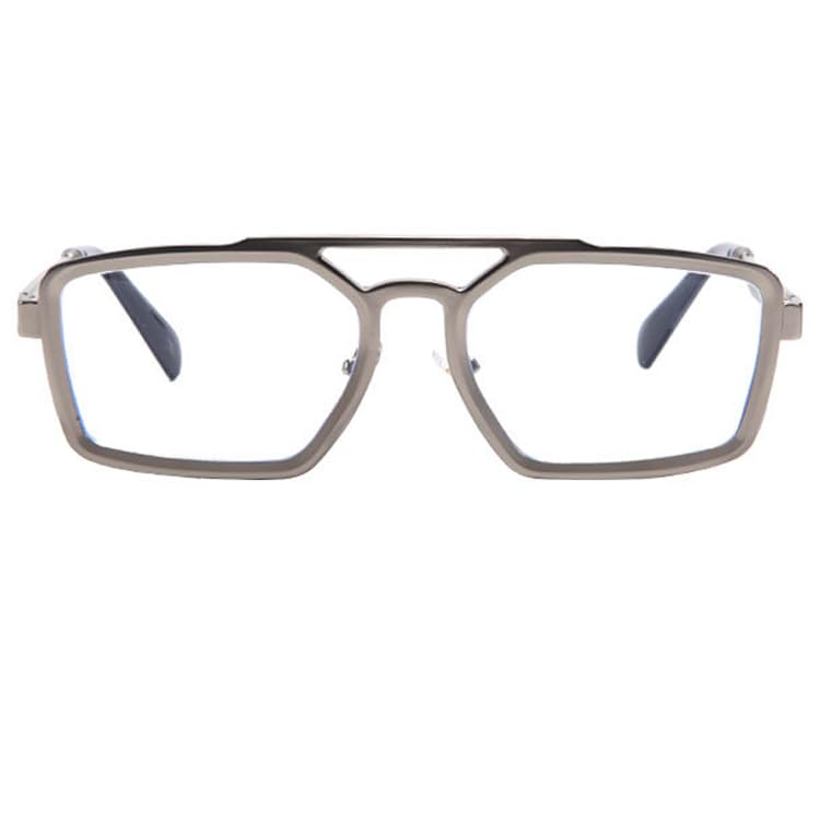 bullabulling Retro Pilot Sunglasses For Men Women Metal Frame Square Sun Glasses Comfort Punk Shades Men UV400